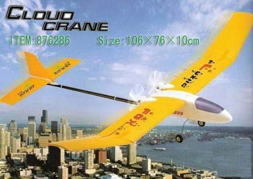 Aeromodelo Flying Fox De Controle Remoto Completo Confira!
